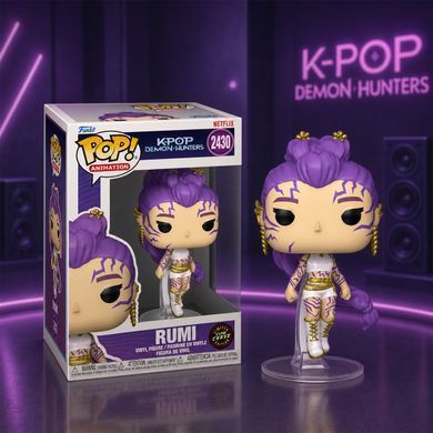 Ігрова фігурка Funko Pop! (#2430) KPop Demon Hunters Rumi 95808 (W/CH) (GW) серія Кейпоп-мисливиці на демонів