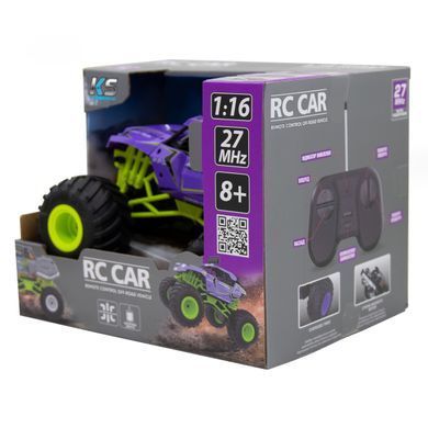 Внедорожник на радиоуправлении Violet (1:16, 27MHz) Bigfoot Off-road KS Drive SL-358RHV