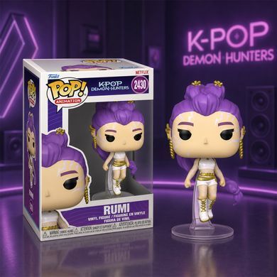 Ігрова фігурка Funko Pop! (#2430) KPop Demon Hunters Rumi 95808 (W/CH) (GW) серія Кейпоп-мисливиці на демонів