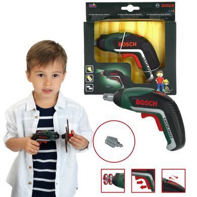 Детский шуруповерт Bosch mini Ixolino II Theo Klein 8300 звук и свет