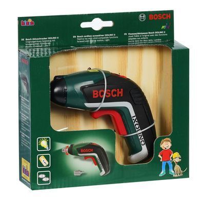 Детский шуруповерт Bosch mini Ixolino II Theo Klein 8300 звук и свет