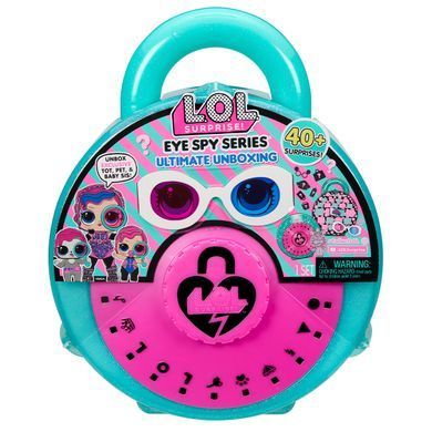 Игровой набор с куклами LOL Surprise Eye Spy Ultimate Unboxing Большой сюрприз с загадками MGA 542698