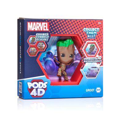 Коллекционная фигурка Marvel Грут WOW! Pods 4D Wow! Stuff MVL-1038-08