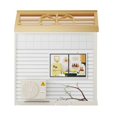 Конструктор-румбокс Кухня Dreamy Bay Scene Mini House 8005 с LED-подсветкой