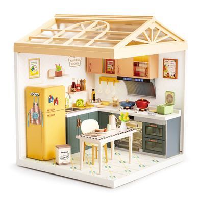 Конструктор-румбокс Кухня Dreamy Bay Scene Mini House 8005 с LED-подсветкой