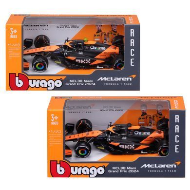 Металева машинка McLaren MCL38 (1:43) Bburago 18-38214