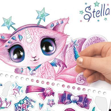 Набор для творчества Скетчбук Звездные друзья Creative Sketchbook - Animoulous Fever Nebulous Stars 11141