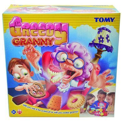 Настольная игра Жадная бабушка Tomy Games T72465