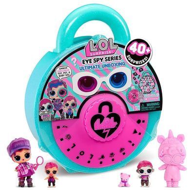 Игровой набор с куклами LOL Surprise Eye Spy Ultimate Unboxing Большой сюрприз с загадками MGA 542698