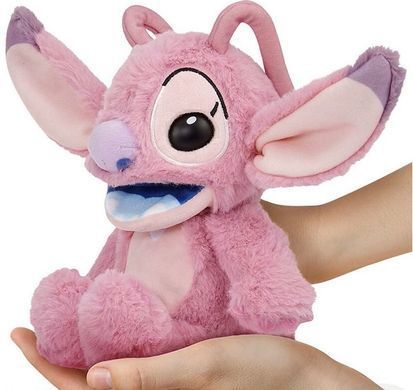Уцінка інтерактивна м'яка іграшка Стіч Янгол Real FX Stitch Disney Angel Palm Puppetronic DIS-1038