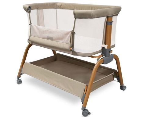 Приставная детская кроватка Milly Mally Nino Beige MMNN01B