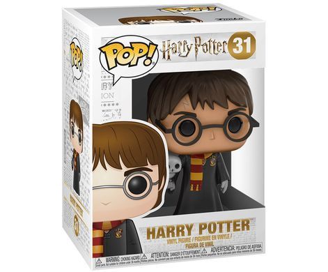 Виниловая фигурка Гарри Поттер с совой Harry Potter with Hedwig (#31) Funko POP 11915-PX-1K1