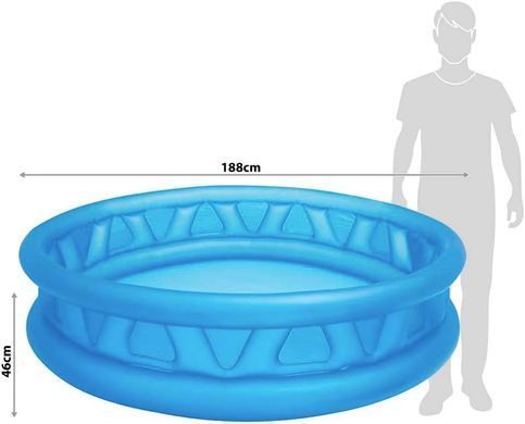 Детский надувной бассейн Intex 58431, 188x46 см.