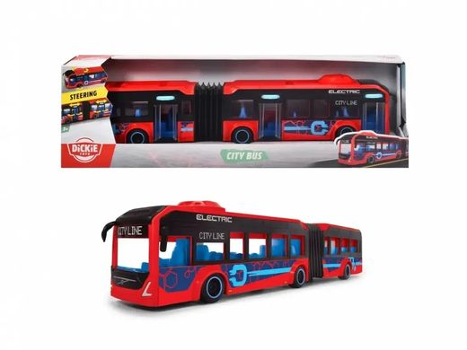 Іграшка Міський автобус (40см) Вольво 7900Е Volvo City Bus Dickie Toys 3747015