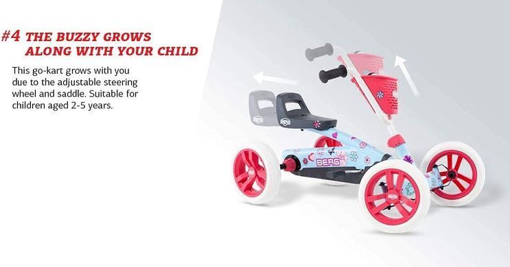Детский велокарт Berg JEEP Buzzy Sahara 24.30.12.00 зеленый