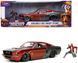 Машинка 1:24 Стражи Галактики 1967 Ford Mustang Shelby GT500 с фигуркой Звездного лорда Jada Toys 253225019
