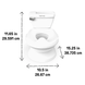 Детский горшок-унитаз Ingenuity My Size Potty Pro 11124