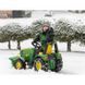 Детский педальный трактор с передним ковшом X-Track John Deere 840R Rolly Toys 651047