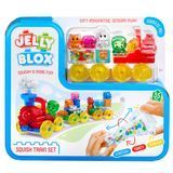 Сенсорний конструктор Поїзд Squish Train Set Jelly Blox 937685