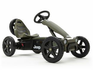 Дитячий велокарт Berg Jeep Adventure BFR 24.40.10.00 із запасним колесом