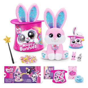 Интерактивная игрушка Сюрприз Кролик-волшебник Pets Alive S1 Magic Bunny Surprise Zuru 9549 в ассортименте