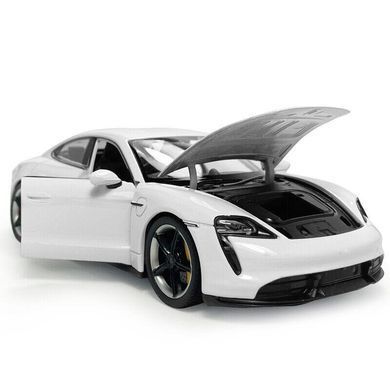 Металева автомодель (1:24, 19 см.) Porsche Taycan Turbo S Bburago 18-21098 в асортименті