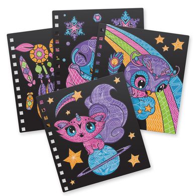 Набор для творчества Раскраска Magic Pattern Velvet Nebulous Stars 11026