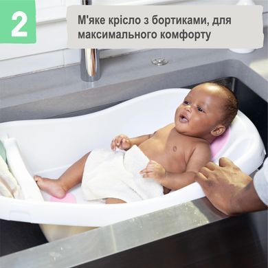 Детская ванночка 3 в 1 Comfy Clean Deluxe Ingenuity 17138