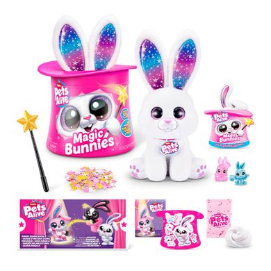 Інтерактивна іграшка Сюрприз Кролик-Чарівник Pets Alive S1 Magic Bunny Surprise Zuru 9549 в асортименті