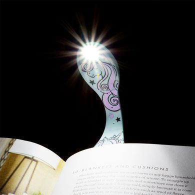Закладка-ліхтарик Flexilight White Floral FLU
