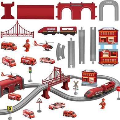Железная дорога Локомотив пожарной службы Pendolino Woopie Toys 57444