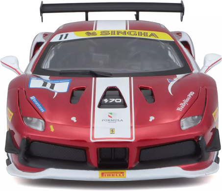 Металева машинка Ferrari 488 Challenge (1:24) Bburago 18-26308