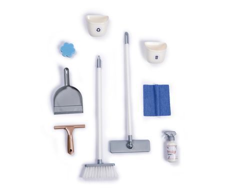 Тележка для уборки Клин Ровента с пылесосом Rowenta Cleaning Trolley+Vacuum Cleaner Smoby 7600330329 со звуком