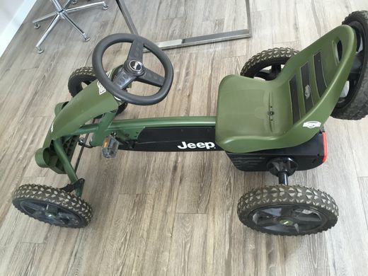 Детский велокарт Berg Jeep Adventure BFR 24.40.10.00 с запасным колесом