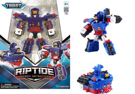 Игрушка робот-трансформер Tobot Риптайд Детективы галактики (2-й сезон) Young Toys 301119