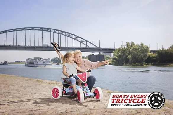 Дитячий веломобіль 2в1 Berg Buzzy Bloom 24.32.01.00 з батьківською ручкою