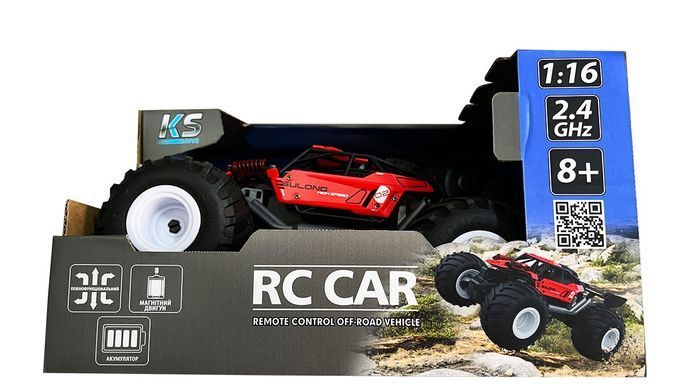 Позашляховик на радіокеруванні Off-road Strong Power (1:16, 2.4 ГГц., 3.7 V) KS Drive SL-8423ARH