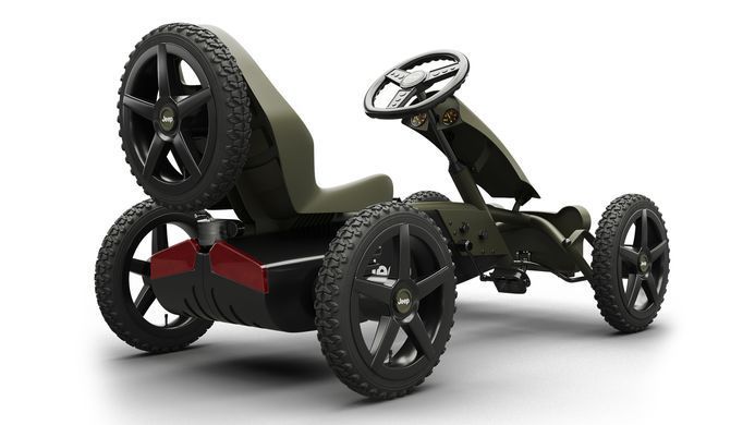 Детский велокарт Berg Jeep Adventure BFR 24.40.10.00 с запасным колесом
