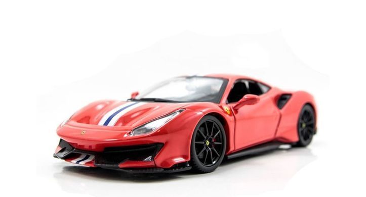 Уцінка Металева машинка 1:24 Ferrari 488 Pista Bburago 18-26026