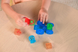 Сенсорный мягкий конструктор Красочный трактор Jelly Blox Tractor Vehicle Set Goliath 932945