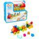 Сенсорный конструктор Поезд Squish Train Set Jelly Blox 937685