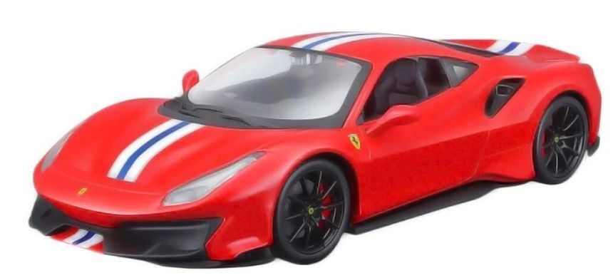 Уцінка Металева машинка 1:24 Ferrari 488 Pista Bburago 18-26026