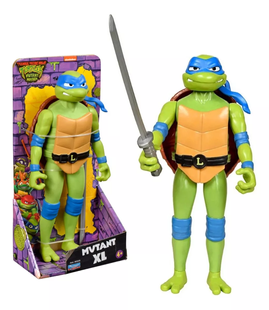 Уценка Игровая фигурка Леонардо XL (24 см) Черепашек-Ниндзя Мovie III TMNT Playmates 83221