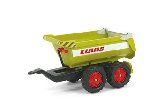 Двовісний причіп до дитячого трактора rollyHalfpipe Claas Rolly Toys 122219