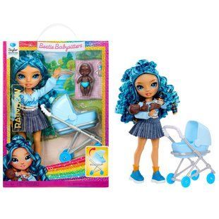 Игровой набор с куклой Скайлер Rainbow High серии Junior High Babysitters MGA 248507