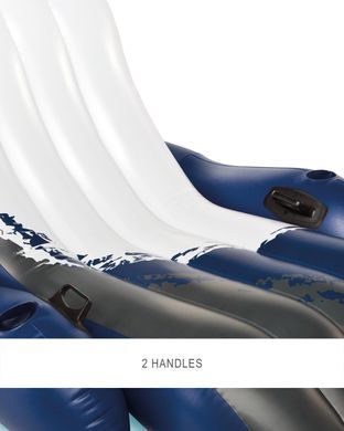 Надувной шезлонг Floating Recliner Lounge Intex 58868