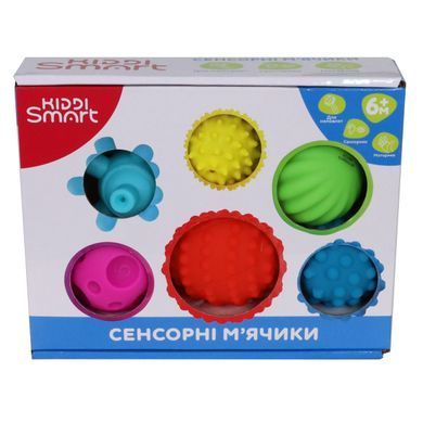 Ігровий набір для малюків Сенсорні м'ячики Kiddi Smart 4434-KS