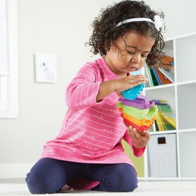 Навчальний ігровий набір 5в1 Spike The Fine Motor Барвистий їжачок Learning Resources LER9105
