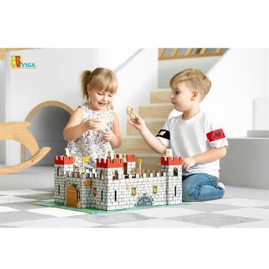 Игровой набор Деревянный замок Viga Toys 50310