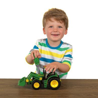 Ігровий набір транспортер з трактором John Deere 6215R Theo Klein 3908